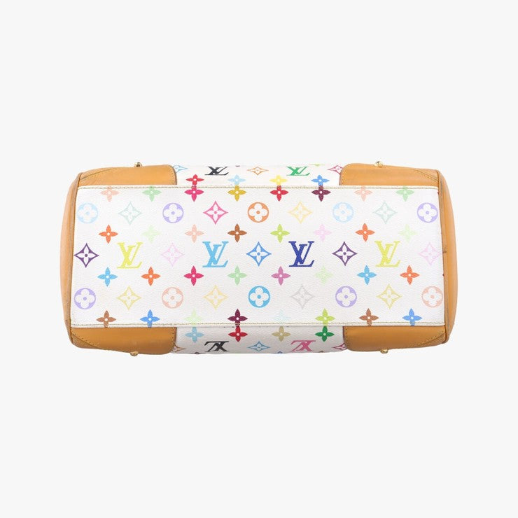 LOUIS VUITTON ルイヴィトン ハンドバッグ クラウディア M40193 ブロン系 モノグラム マルチカラー レディース ゴールド金具