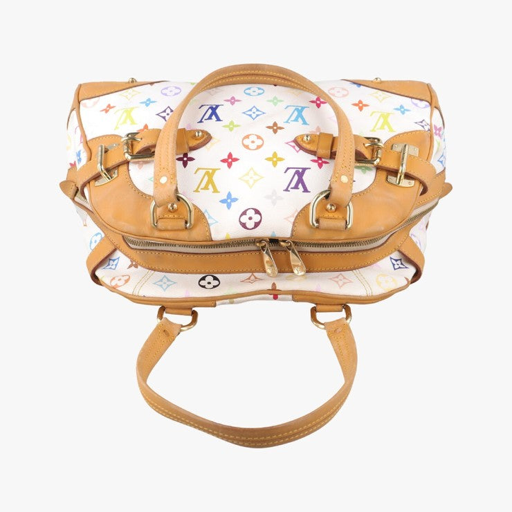 LOUIS VUITTON ルイヴィトン ハンドバッグ クラウディア M40193 ブロン系 モノグラム マルチカラー レディース ゴールド金具