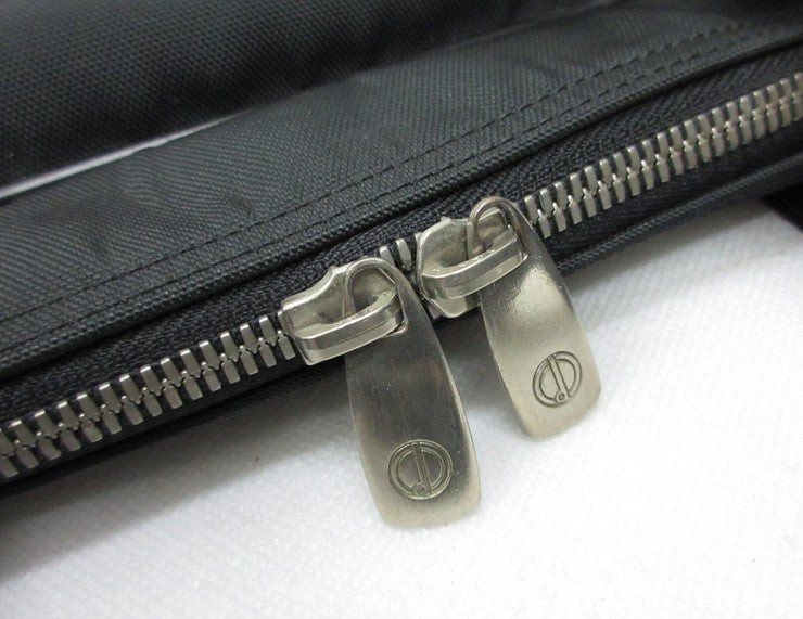 dunhill ダンヒル ビジネスバッグ トラベラーズ LC6030A ブラック系 ナイロン レザー メンズ 2WAY ショルダーバッグ シルバー金具