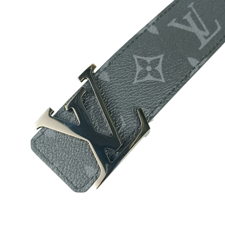 LOUIS VUITTON ルイヴィトン ベルト サンチュール M9043 ブラック系 モノグラムエクリプス メンズ 美品