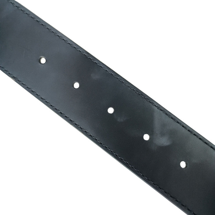 LOUIS VUITTON ルイヴィトン ベルト サンチュール M9043 ブラック系 モノグラムエクリプス メンズ 美品