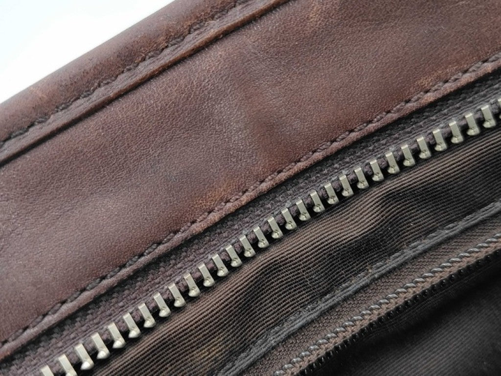 COACH コーチ ビジネスバッグ レキシントン F70662 ブラック系 ブラウン レザー メンズ ブリーフケース