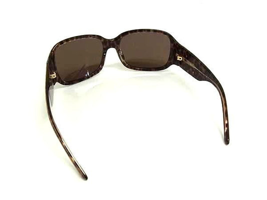 DOLCE＆GABBANA ドルチェ&ガッバーナ サングラス DG6038-B ブラウン系 プラスチック レディース ヒョウ柄 ゴールド金具 美品