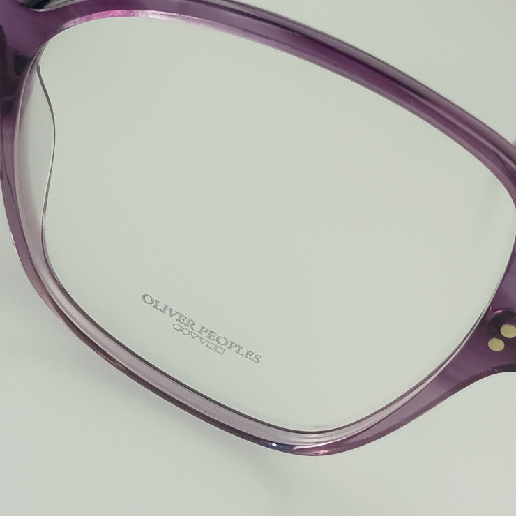 OLIVER PEOPLES オリバーピープルズ メガネフレーム Willetta ウィレッタ OV5447U 1691 パープル系 アセテート レディース 伊達メガネ用デモレンズ装着品 新品未使用展示品