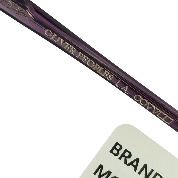 OLIVER PEOPLES オリバーピープルズ メガネフレーム Willetta ウィレッタ OV5447U 1691 パープル系 アセテート レディース 伊達メガネ用デモレンズ装着品 新品未使用展示品