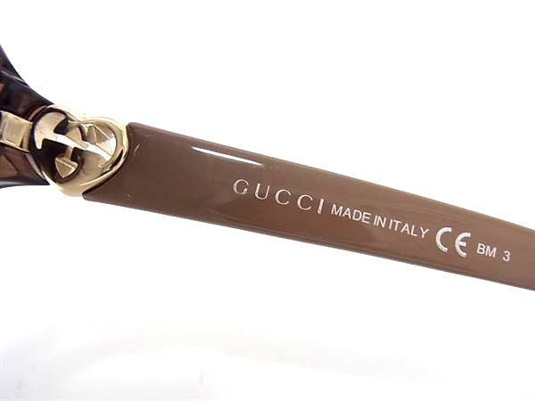 GUCCI グッチ サングラス ラブリーハート GG3792/F/S ブラウン系 プラスチック レディース アジアンフィット 美品