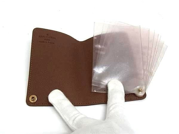 LOUIS VUITTON ルイヴィトン カードケース モノグラム ポルトカルト クレディ プレッシオ M60937 ブラウン系 PVC レザー ユニセックス 名刺入れ パスケース 美品