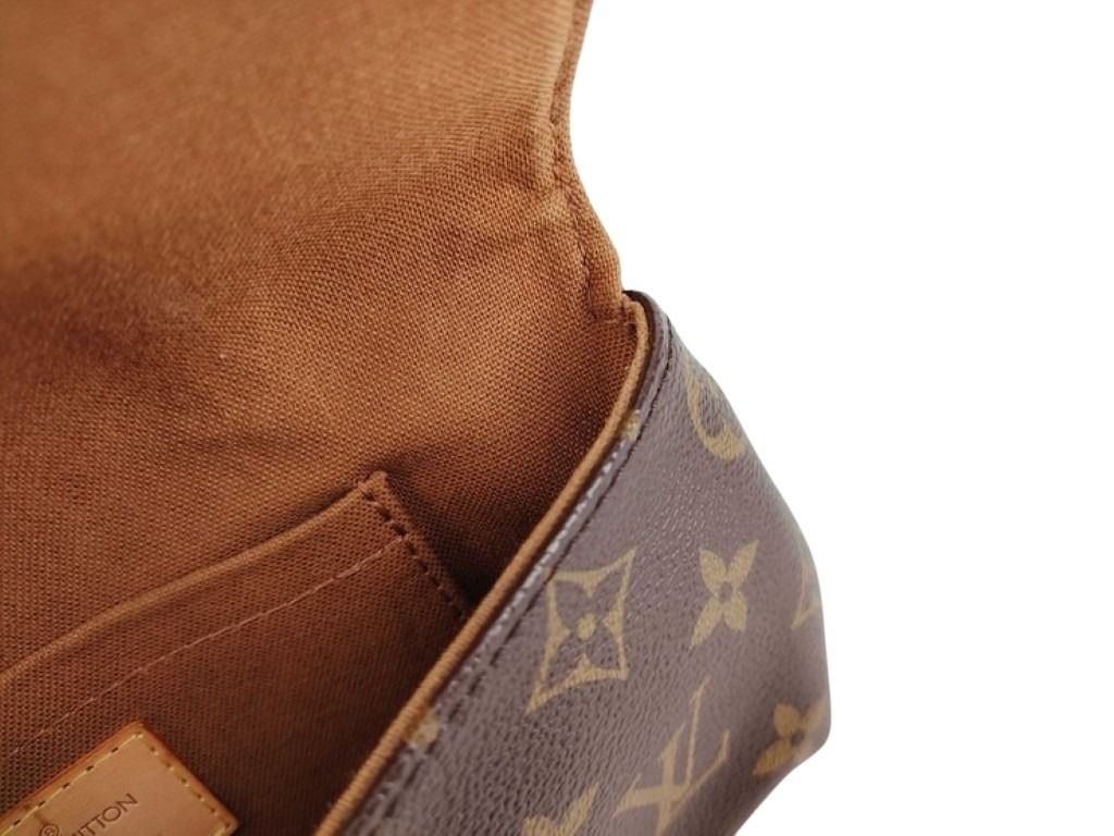 LOUIS VUITTON ルイヴィトン クラッチバッグ ポシェット マレル M51159 ブラウン系 モノグラム ユニセックス ウエストバッグ ゴールド金具 美品