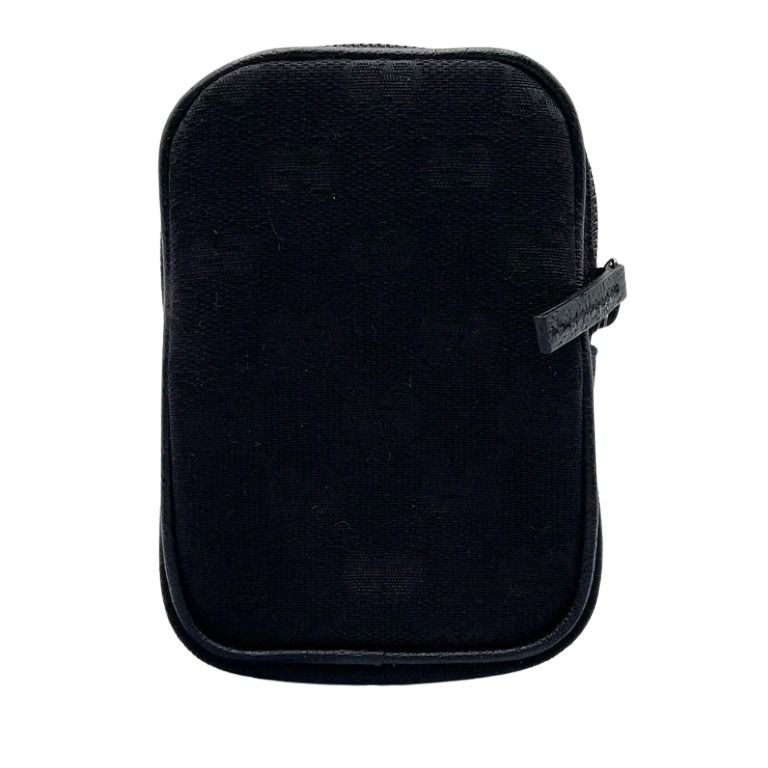 GUCCI グッチ シガレットケース GGキャンバス 115249 ブラック系 キャンバス ユニセックス 美品