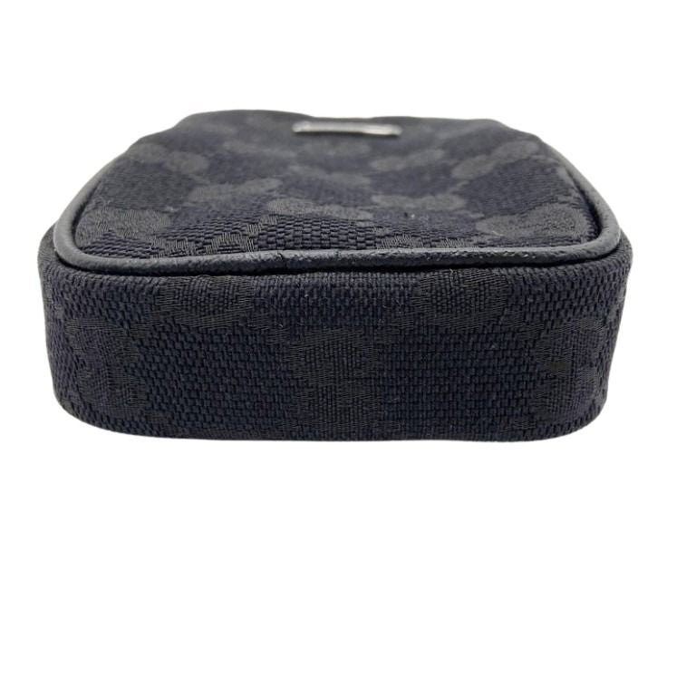GUCCI グッチ シガレットケース GGキャンバス 115249 ブラック系 キャンバス ユニセックス 美品
