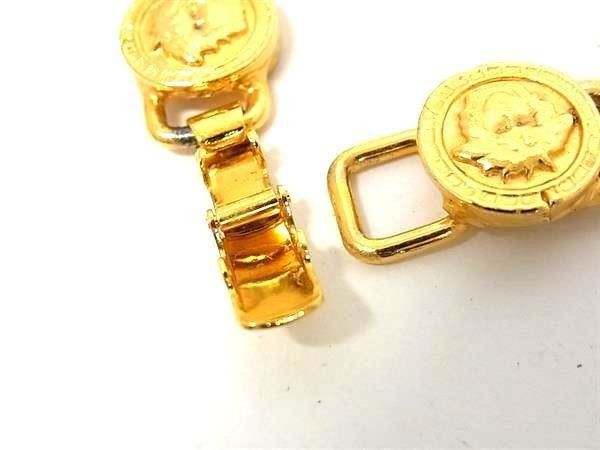 VERSACE ヴェルサーチ ブレスレット メデューサ ゴールド系 メタル レディース メダリオン 美品