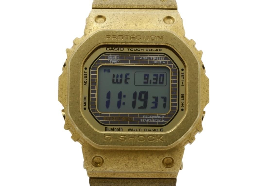 CASIO カシオ 時計 G-SHOCK G-SHOCK 40th Anniversary RECRYSTALLIZED FULL METAL 5000 SERIES GMW-B5000PG-9JR ゴールド系 ステンレススチール メンズ デジタル 超美品