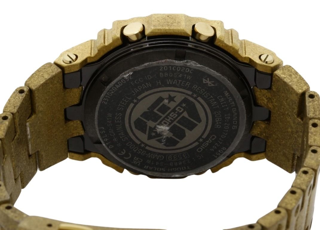 CASIO カシオ 時計 G-SHOCK G-SHOCK 40th Anniversary RECRYSTALLIZED FULL METAL 5000 SERIES GMW-B5000PG-9JR ゴールド系 ステンレススチール メンズ デジタル 超美品