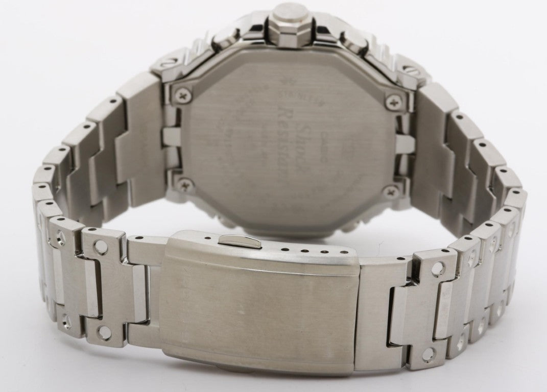CASIO カシオ 時計 G-SHOCK FULL METAL GMC-B2100 SERIES GMC-B2100BT-1AJF ブラック シルバー系 ステンレススチール メンズ アナログ 美品