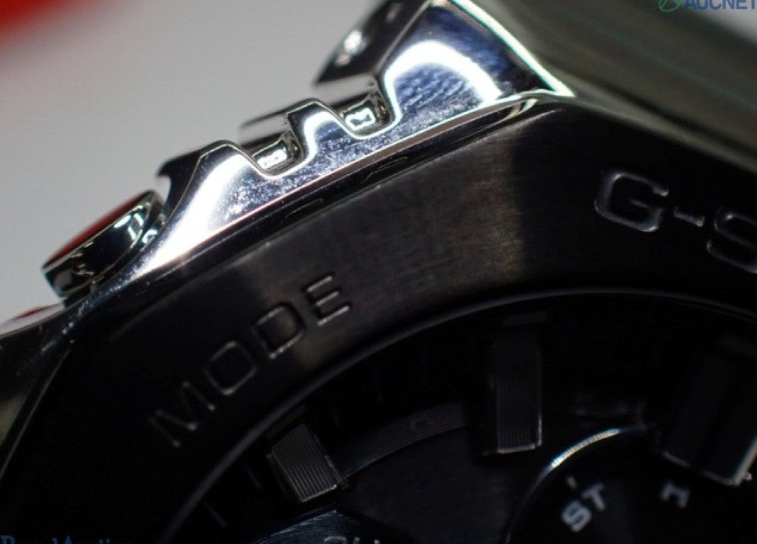 CASIO カシオ 時計 G-SHOCK FULL METAL GMC-B2100 SERIES GMC-B2100BT-1AJF ブラック シルバー系 ステンレススチール メンズ アナログ 美品