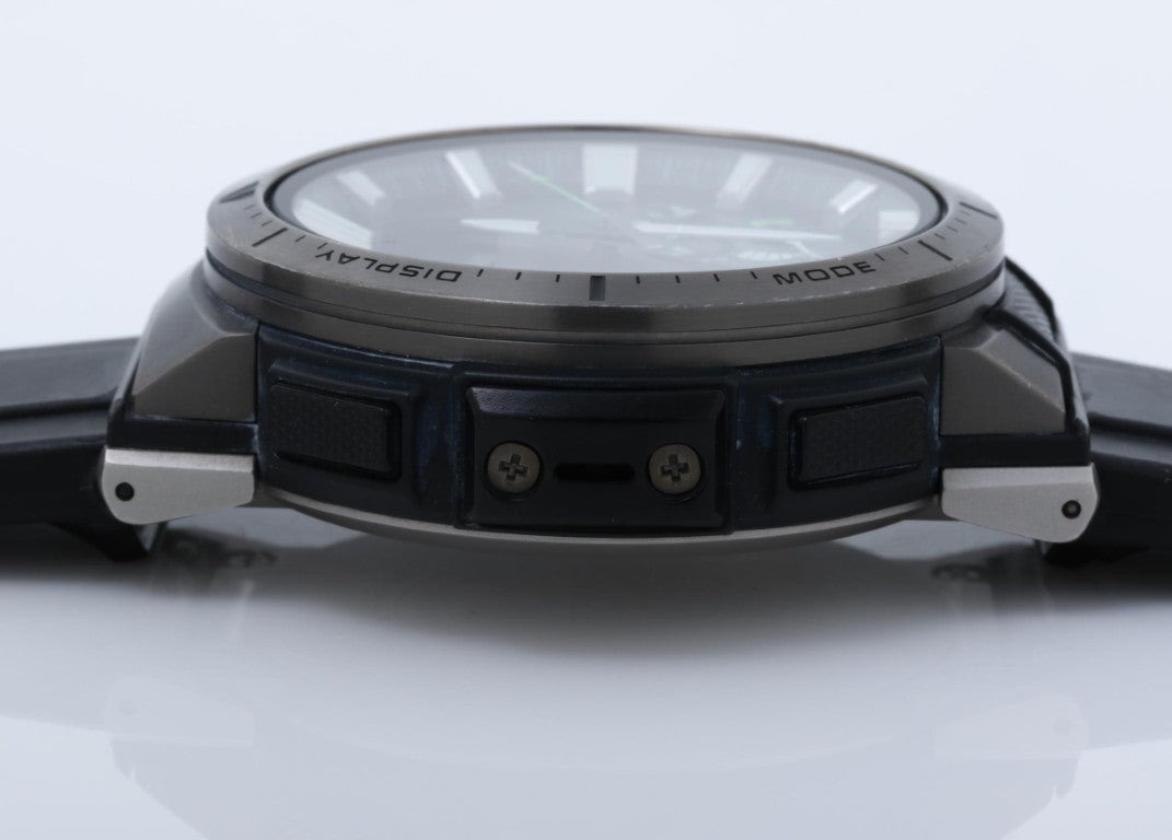 CASIO カシオ 時計 PRO TREK プロトレック Multifield Line PRW-70Y-1JF ブラック系 樹脂／ステンレススチール デュラソフトバンド（シリコーン樹脂） メンズ アナデジ 美品