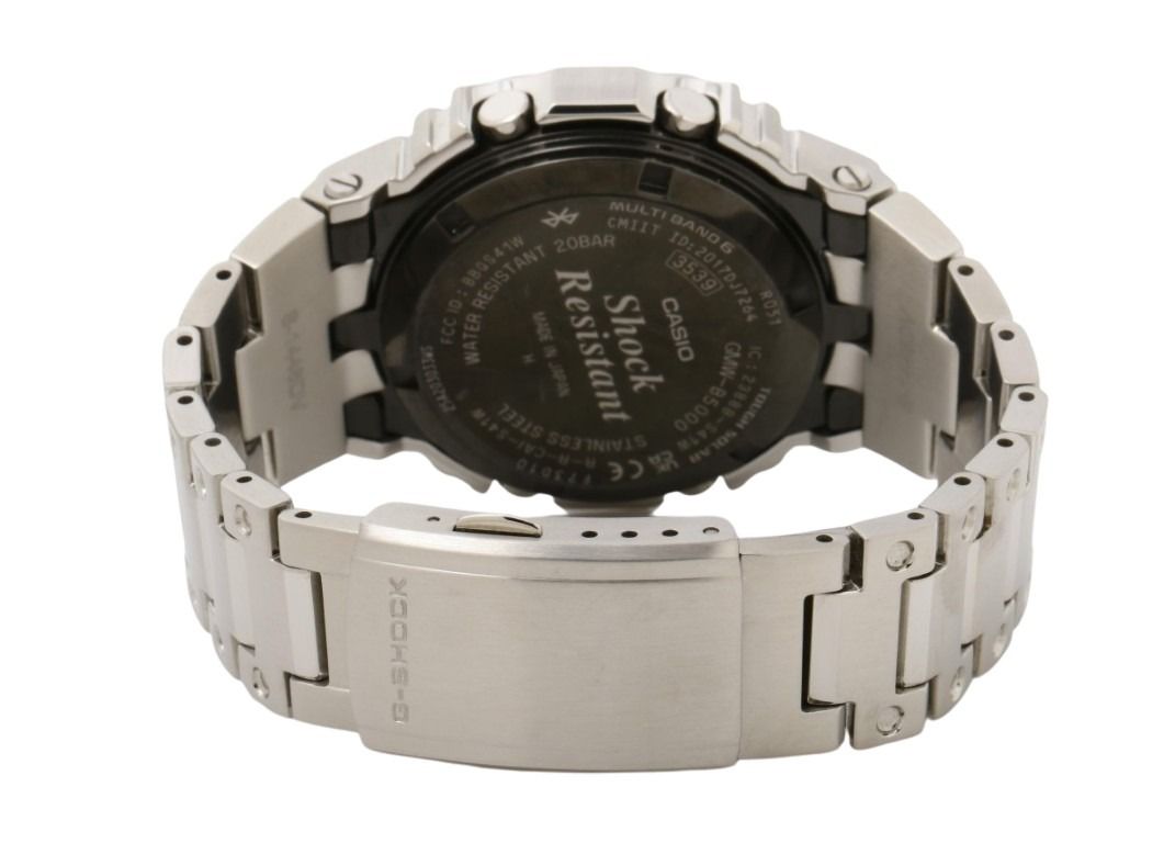 CASIO カシオ 時計 G-SHOCK FULL METAL 5000 SERIES GMW-B5000D-1CJF ブラック シルバー系 ステンレススチール メンズ デジタル 美品