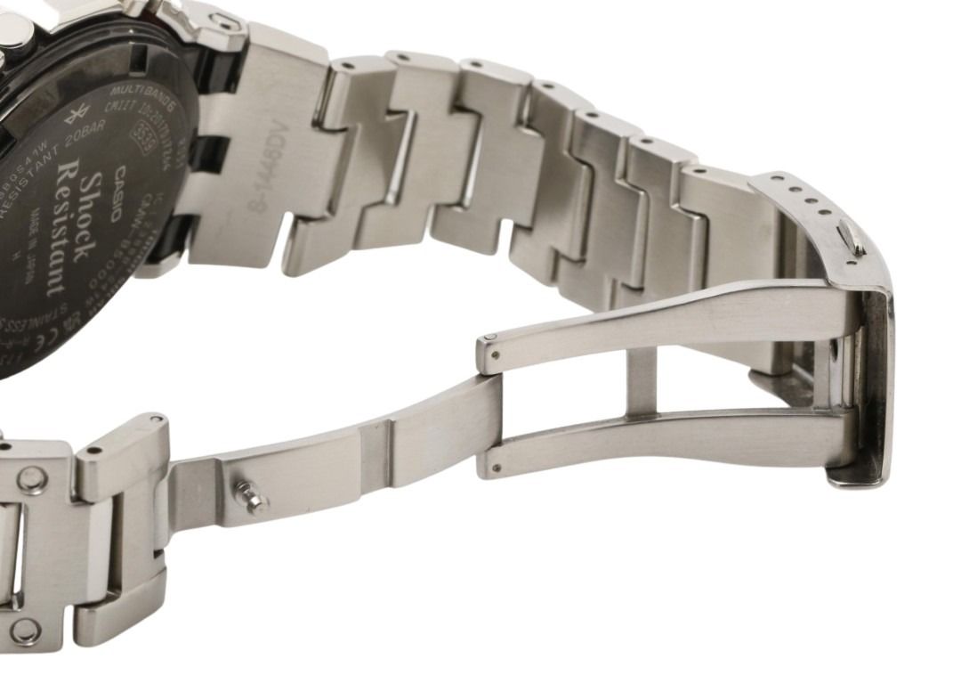 CASIO カシオ 時計 G-SHOCK FULL METAL 5000 SERIES GMW-B5000D-1CJF ブラック シルバー系 ステンレススチール メンズ デジタル 美品