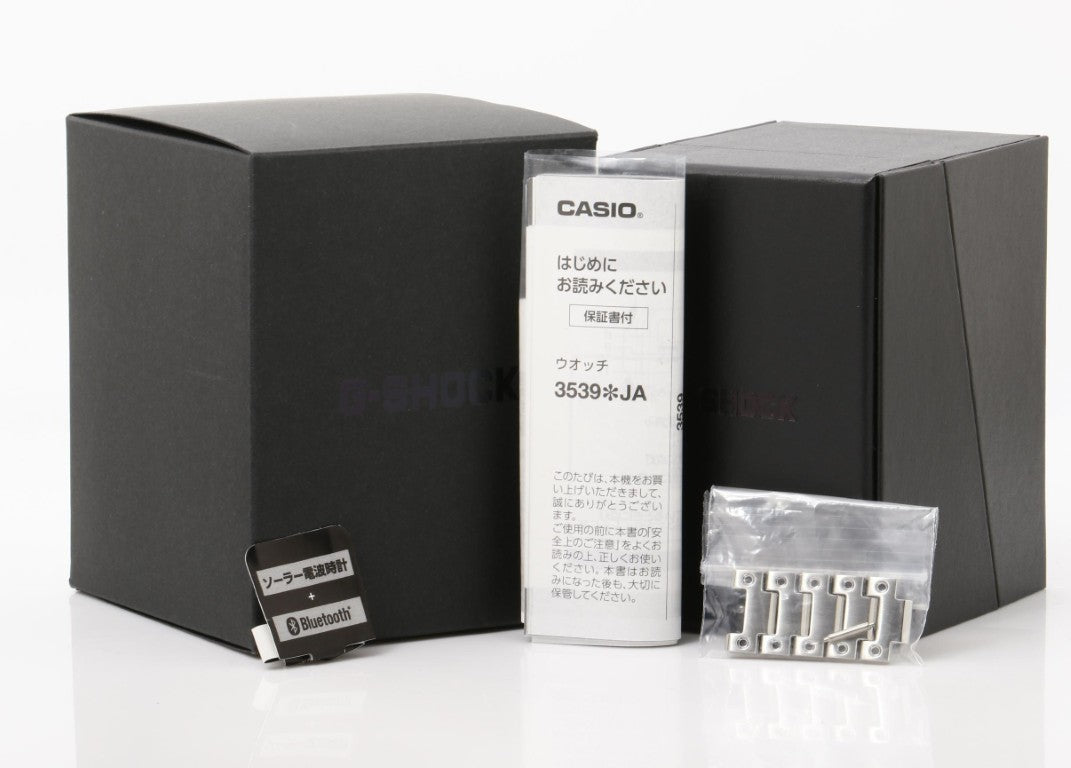 CASIO カシオ 時計 G-SHOCK FULL METAL 5000 SERIES GMW-B5000D-1CJF ブラック シルバー系 ステンレススチール メンズ デジタル 美品