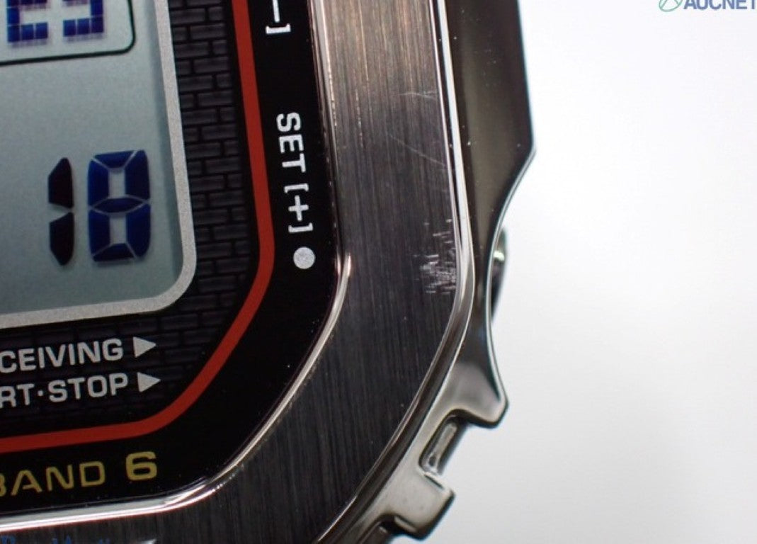 CASIO カシオ 時計 G-SHOCK FULL METAL 5000 SERIES GMW-B5000D-1CJF ブラック シルバー系 ステンレススチール メンズ デジタル 美品