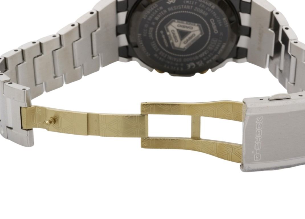 CASIO カシオ 時計 G-SHOCK カシオウオッチ50周年記念モデル FULL METAL 5000 SERIES GMW-B5000SS-2JR ブラック シルバー系 ステンレススチール メンズ デジタル 超美品