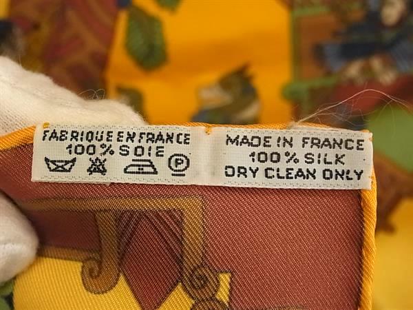 HERMES エルメス スカーフ カレ90 マルチカラー シルク100% レディース ASTRES es SOLEILS 天体と太陽 美品