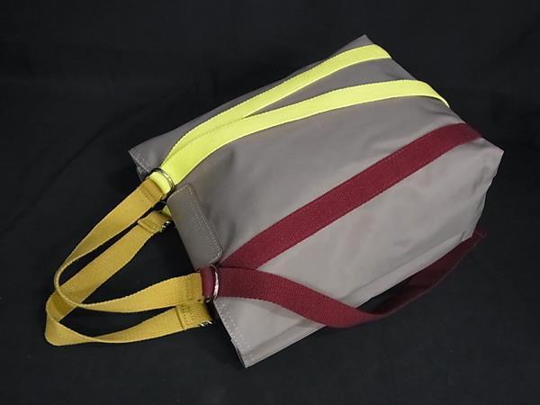 LONGCHAMP ロンシャン トートバッグ ル プリアージュ リプレイ グレー系 ナイロン レディース