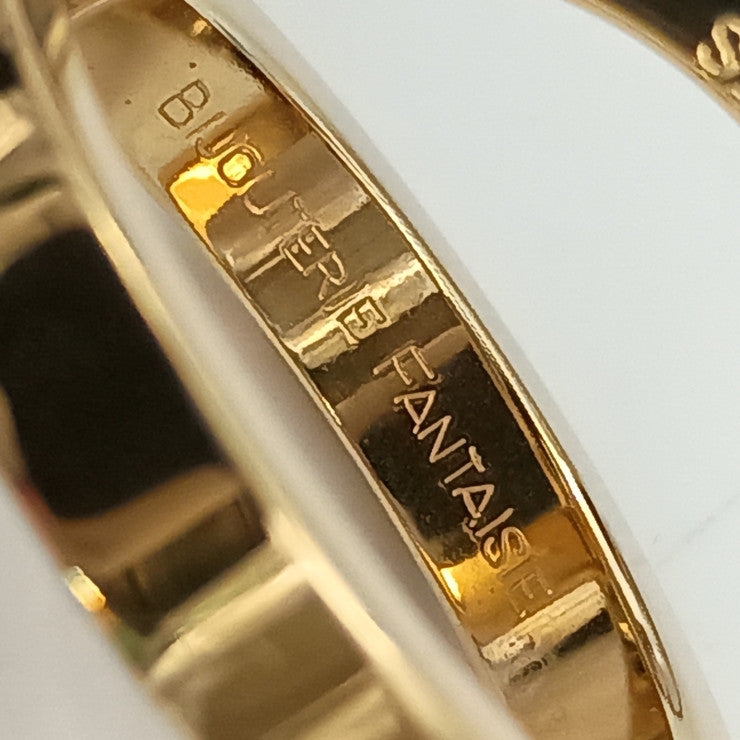 HERMES エルメス スカーフリング コスモス ゴールド メタル レディース 美品