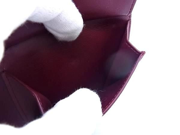BOTTEGA VENETA ボッテガヴェネタ 二つ折り財布 マルコポーロ 575869 ボルドー系 レザー メンズ 超美品