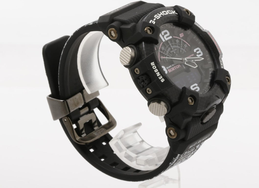 CASIO カシオ 腕時計 G-SHOCK MASTER OF G - LAND MUDMASTER GG-B100BTN-1AJR ブラック系 カーボン／樹脂 メンズ BURTONコラボ アナデジ 超美品