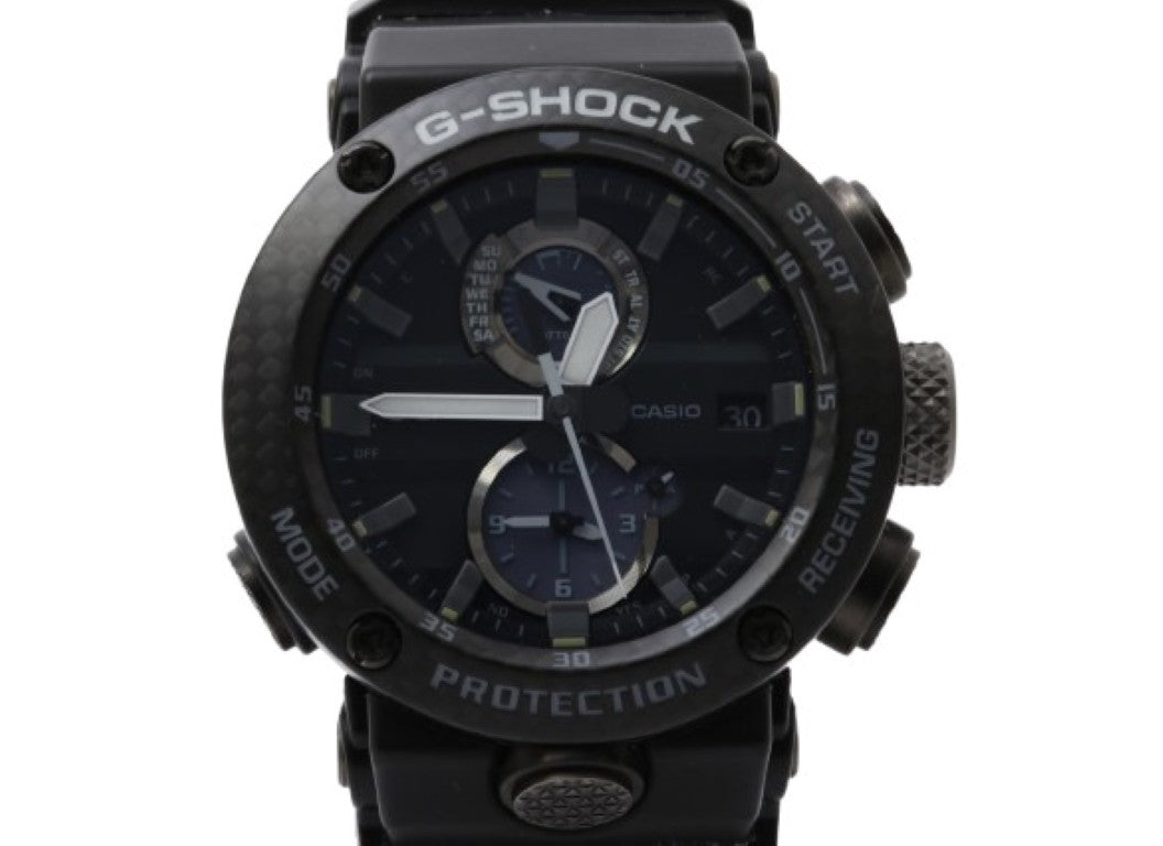CASIO カシオ 腕時計 G-SHOCKMASTER OF G - AIR GRAVITYMASTER GWR-B1000-1A1JF ブラック系 カーボン／カーボンファイバーインサートバンド メンズ アナログ 美品