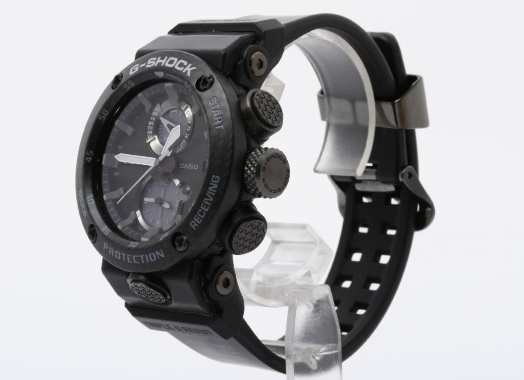 CASIO カシオ 腕時計 G-SHOCKMASTER OF G - AIR GRAVITYMASTER GWR-B1000-1A1JF ブラック系 カーボン／カーボンファイバーインサートバンド メンズ アナログ 美品