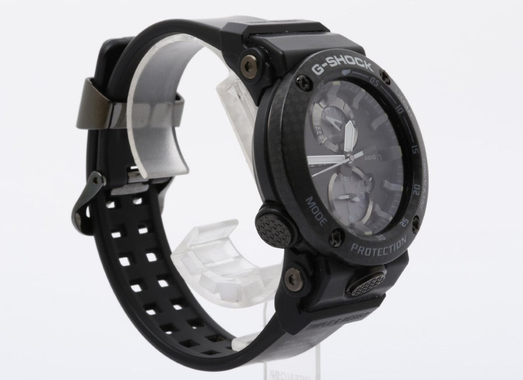 CASIO カシオ 腕時計 G-SHOCKMASTER OF G - AIR GRAVITYMASTER GWR-B1000-1A1JF ブラック系 カーボン／カーボンファイバーインサートバンド メンズ アナログ 美品