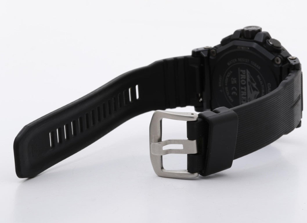 CASIO カシオ 腕時計 PRO TREK プロトレック Climber Line PRW-61Y-1BJF ブラック系 樹脂（バイオマス）／ステンレススチール メンズ アナデジ 美品