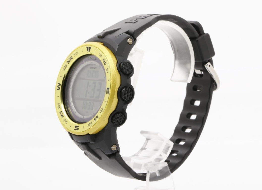 CASIO カシオ 腕時計 PRO TREK プロトレック Climber Line PRG-330 イエロー系 ブラック 樹脂／アルミ メンズ デジタル 美品