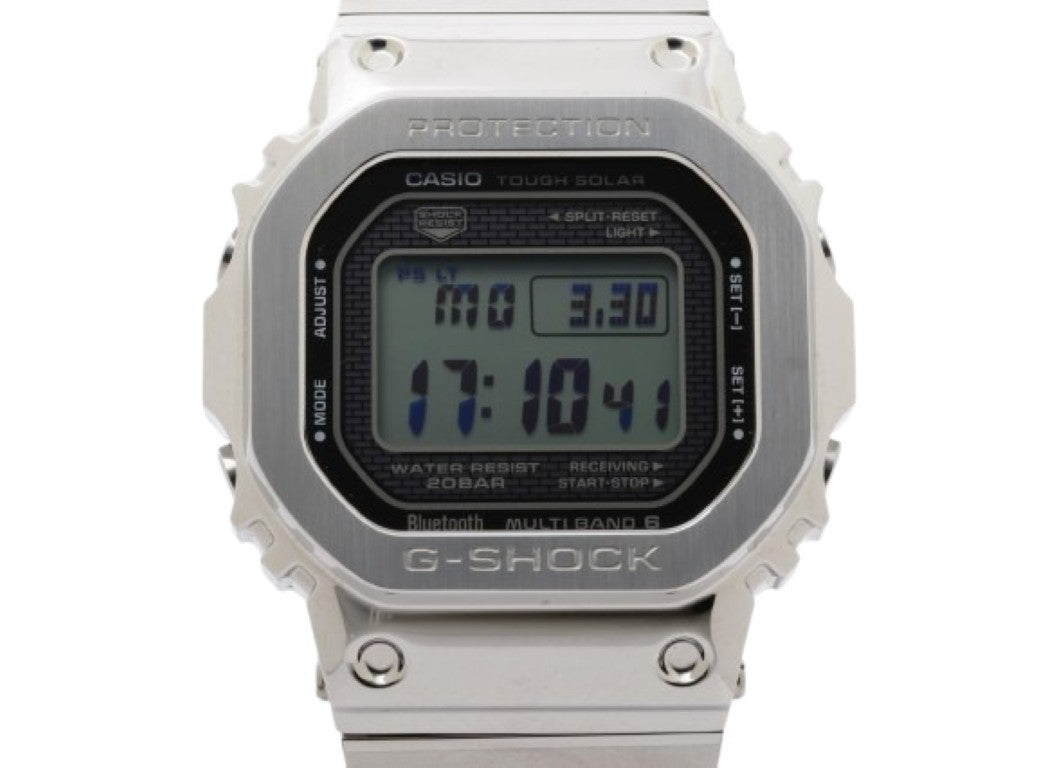 CASIO カシオ 腕時計 G-SHOCK FULL METAL 5000 SERIES GMW-B5000D-1JF ブラック シルバー系 ステンレススチール メンズ デジタル 超美品