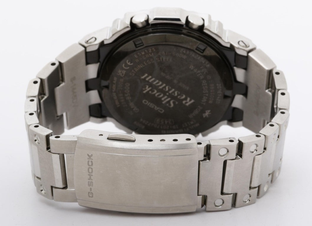 CASIO カシオ 腕時計 G-SHOCK FULL METAL 5000 SERIES GMW-B5000D-1JF ブラック シルバー系 ステンレススチール メンズ デジタル 超美品