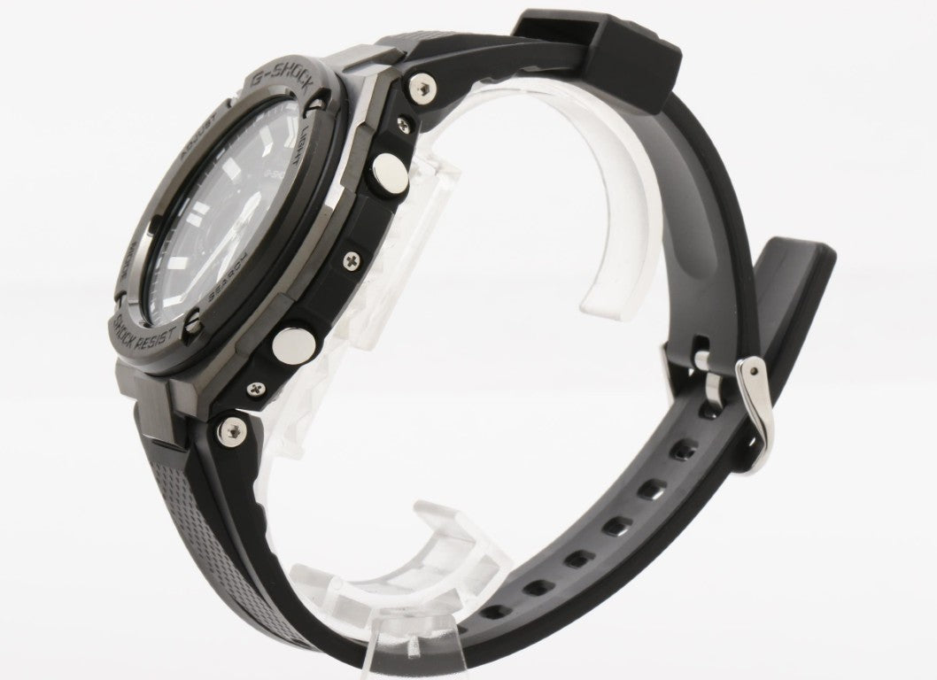 CASIO カシオ 腕時計 G-SHOCK G-STEEL GST-W100 Series GST-W110MS-1AJF ブラック系 樹脂／ステンレススチール メンズ アナデジ 美品