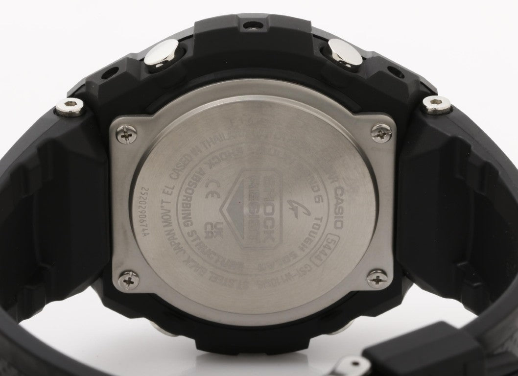 CASIO カシオ 腕時計 G-SHOCK G-STEEL GST-W100 Series GST-W110MS-1AJF ブラック系 樹脂／ステンレススチール メンズ アナデジ 美品