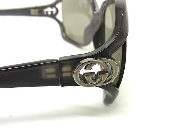 GUCCI グッチ サングラス インターロッキングG GG 2986/S グレー系×レンズ クリアグレー系 プラスチック ユニセックス 美品
