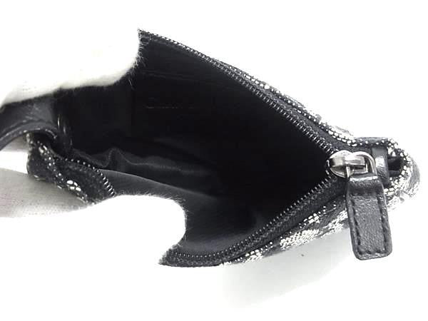 ChristianDior ディオール コインケース トロッター サドル ブラック系 キャンバス レディース 美品