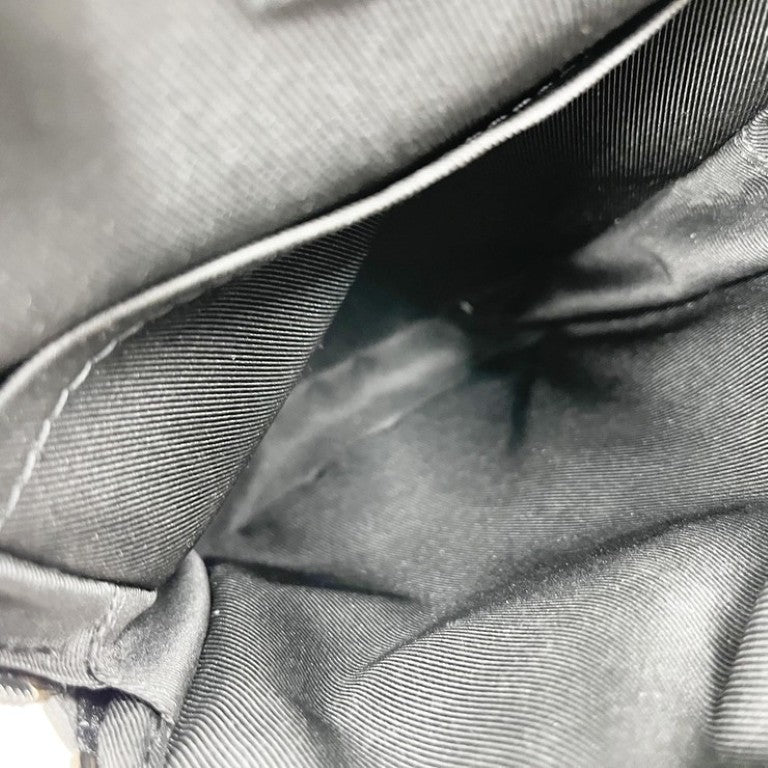LOUIS VUITTON ルイヴィトン ボディバッグ アヴェニュー･スリングバッグ M14953 ブラック系 ダモフラージュブラック メンズ シルバー金具 美品