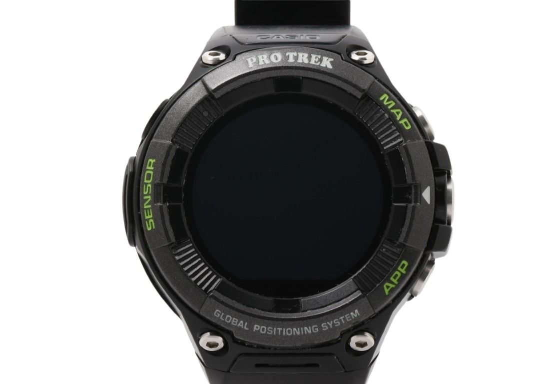 CASIO カシオ 時計 PROTREK Smart プロトレックスマート WSD-F21HR-BK ブラック系 ステンレス/樹脂 メンズ デジタル スマートウォッチ 美品