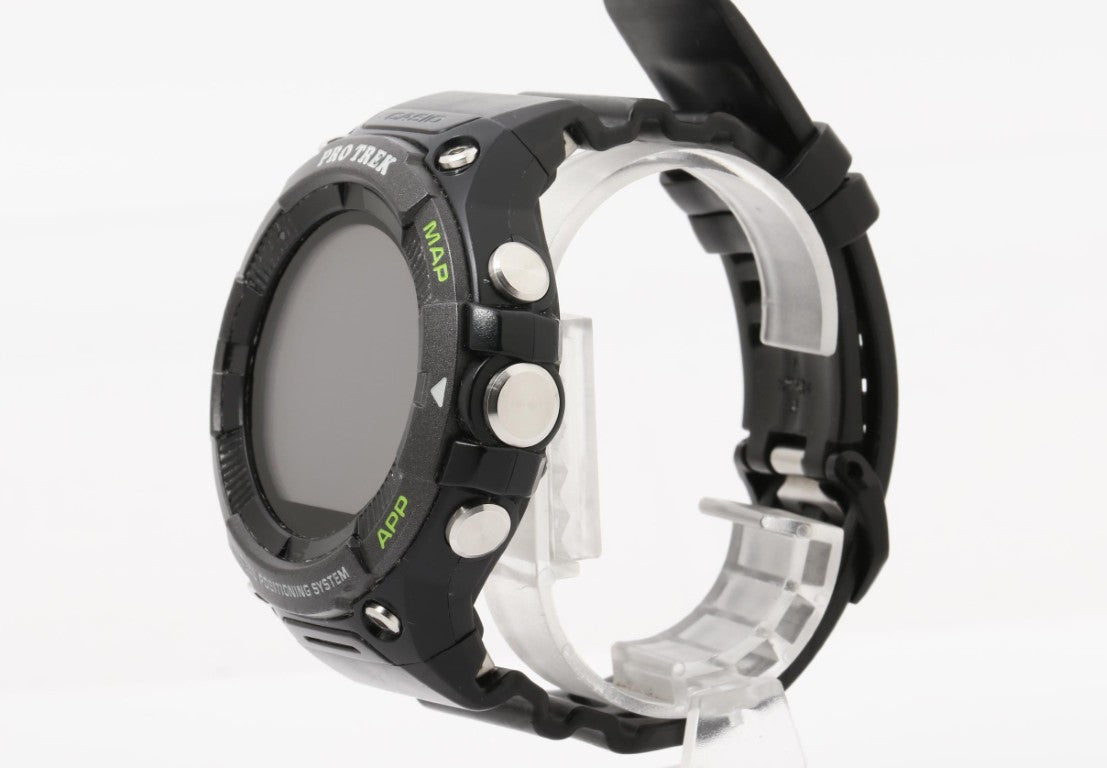 CASIO カシオ 時計 PROTREK Smart プロトレックスマート WSD-F21HR-BK ブラック系 ステンレス/樹脂 メンズ デジタル スマートウォッチ 美品