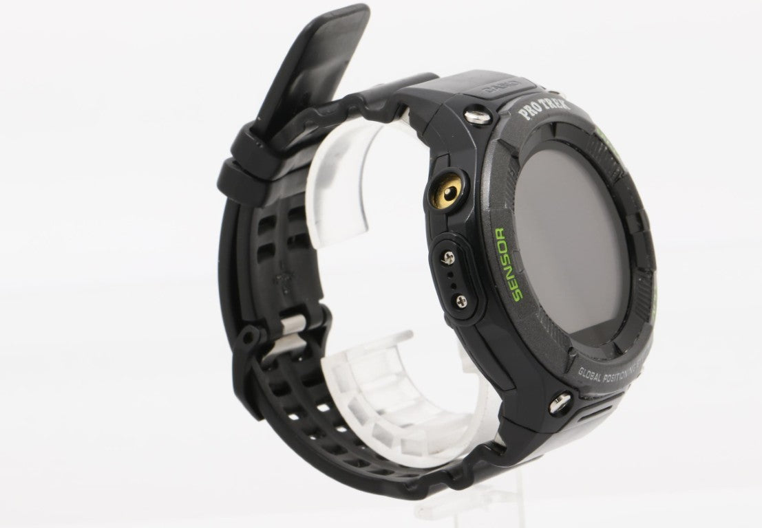 CASIO カシオ 時計 PROTREK Smart プロトレックスマート WSD-F21HR-BK ブラック系 ステンレス/樹脂 メンズ デジタル スマートウォッチ 美品