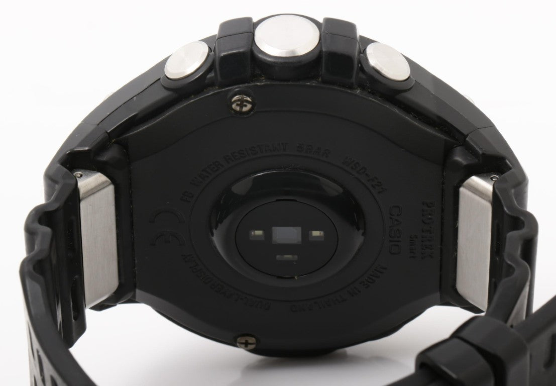 CASIO カシオ 時計 PROTREK Smart プロトレックスマート WSD-F21HR-BK ブラック系 ステンレス/樹脂 メンズ デジタル スマートウォッチ 美品