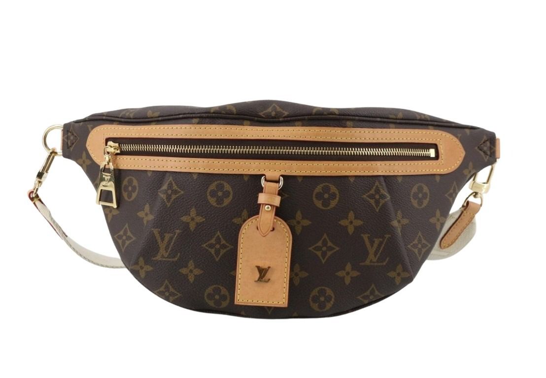 LOUIS VUITTON ルイヴィトン ボディバッグ ハイ･ライズ M46784 ブラウン系 モノグラム ユニセックス ショルダーバッグ ゴールド金具 美品