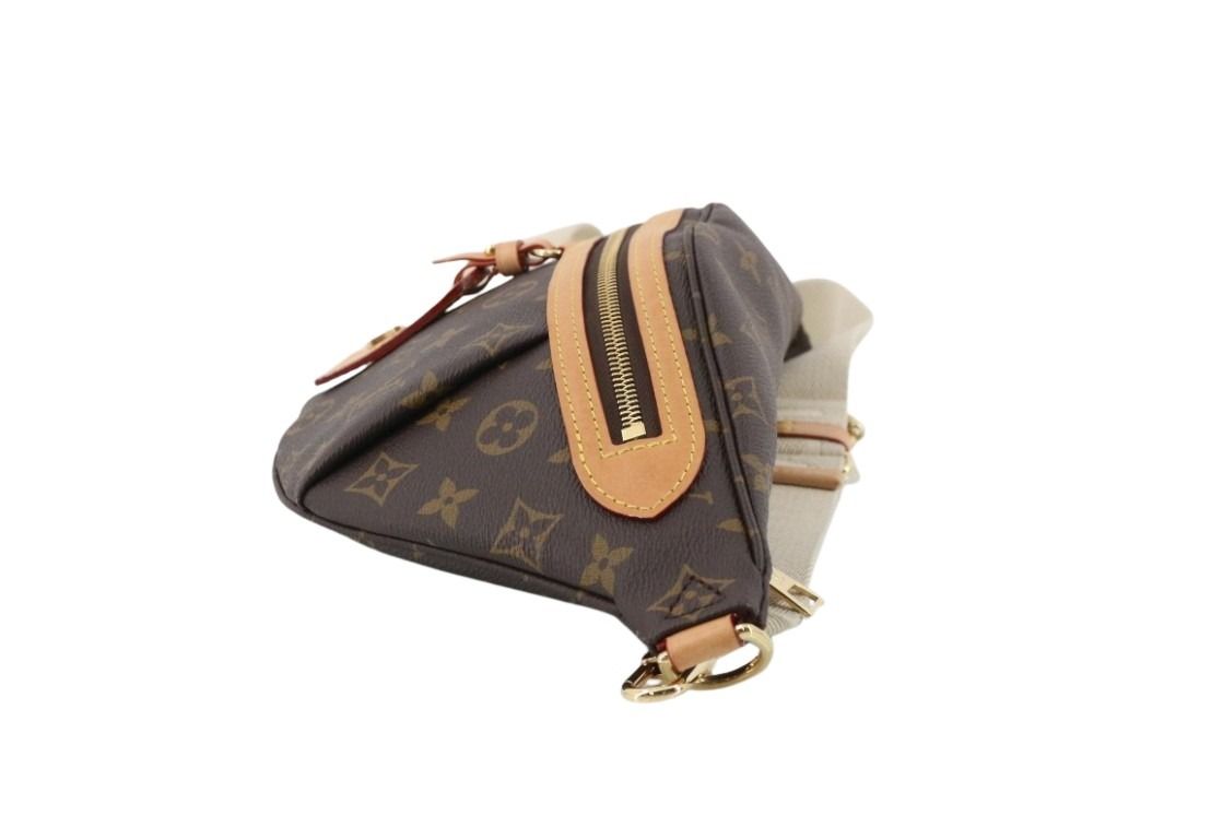 LOUIS VUITTON ルイヴィトン ボディバッグ ハイ･ライズ M46784 ブラウン系 モノグラム ユニセックス ショルダーバッグ ゴールド金具 美品