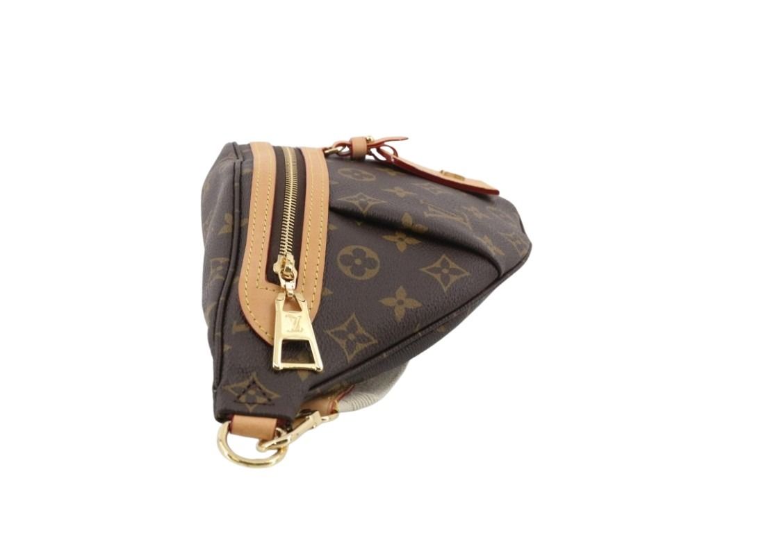 LOUIS VUITTON ルイヴィトン ボディバッグ ハイ･ライズ M46784 ブラウン系 モノグラム ユニセックス ショルダーバッグ ゴールド金具 美品