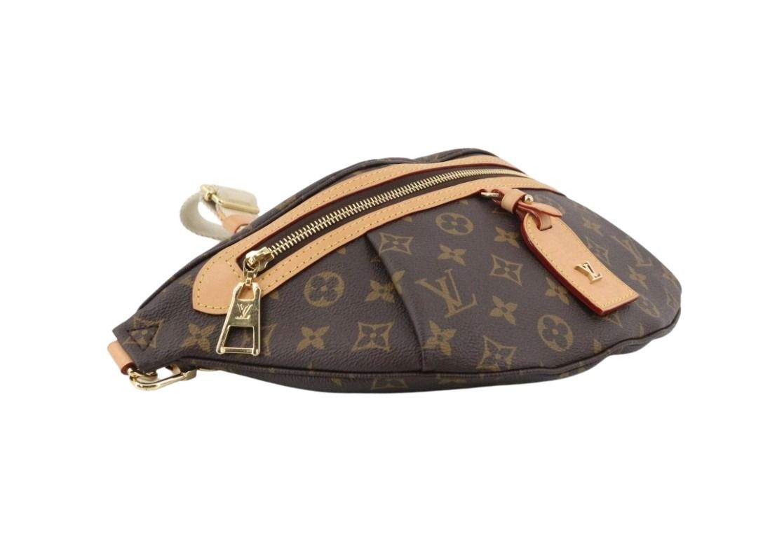 LOUIS VUITTON ルイヴィトン ボディバッグ ハイ･ライズ M46784 ブラウン系 モノグラム ユニセックス ショルダーバッグ ゴールド金具 美品